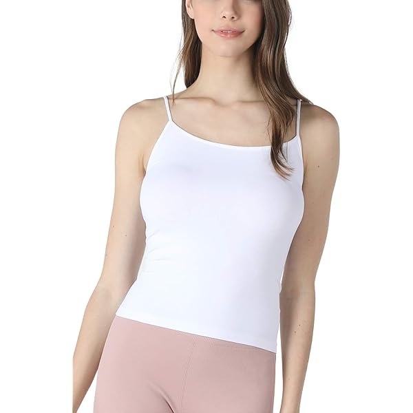 NIKIBIKI Women Seamless Classic Short Tank Top, Made in